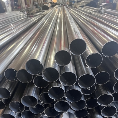 AISI 409 Edelstahl-geschweißtes Rohr für Autoschuffler 0,3-3 mm Dicke