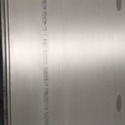 S32205 W. NR./EN 1.4462 UNS S31803 Edelstahlplatte warmgewalzt Duplex 2205 Platte 25 mm