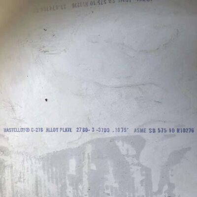 ASME SB-575 UNS N10276 Hastelloy Legierung C-276 Platte 3*1220*2440MM