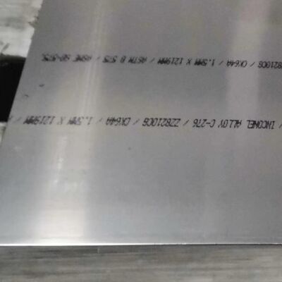 ASME SB-575 UNS N10276 Hastelloy Legierung C-276 Platte 3*1220*2440MM