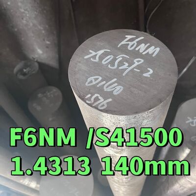 ASTM A182 F6NM Edelstahl EN1.4313 UNS S41500 Supermartensitischer Rundstab & Schmiedeteil
