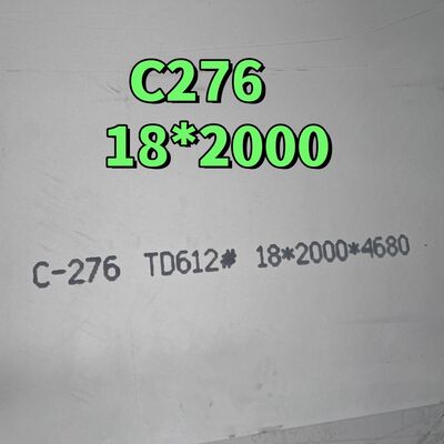 ASME SB575 UNS N10276  Nickel Alloy Plate Hastelloy C-276 Plate 1.5*1219*2438mm