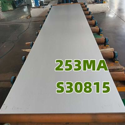 253MA S30815 Hitzebeständiges Edelstahlblech 1.4835 Hochtemperaturlegierung für Ofen- und Brennkammerausrüstung