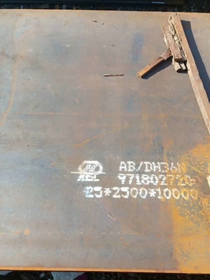 Schiffsbausteinplatten Länge 8000 mm Breite 2000 mm Dicke 14 mm DH36-Grad