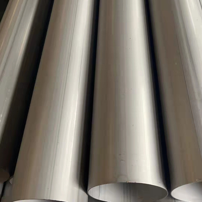 Schweißrohr aus Edelstahl 14", CON COSTURA, ASME B36.19M, SCH 10, BE, ASTM A312 GR. TP304