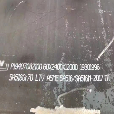 Druckbehälter-Kessel-Stahlplatte der Kessel-Qualitäts-Druckbehälter-Stahlplatten-ASTM A516GR 70