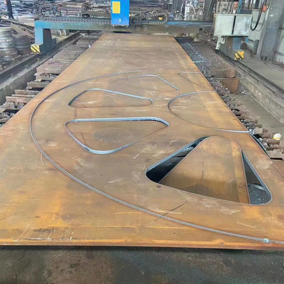 SA387 Gr11 Kessellegierung Stahlplatte 2000 mm Breite Warmgewalzte Dicke Blech
