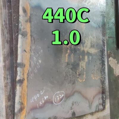 SUS440C X105CrMo17/1.4125 9Cr18Mo Edelstahlblech 1.0*1000*2000MM