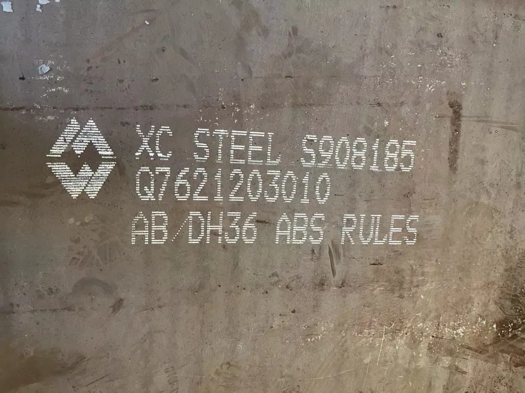 Hochfeste Schiffsstahlplatte Material Eq70 Abs 12600 X 3000 X 70mm mit 3,2 Cert 0
